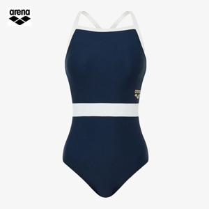 아레나 마린 플레이어  A5BL1LO04 NVY (주머니백 증정) 여성일반 싱글크로스 스트랩백 원피스 실내수영복