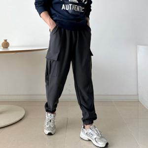 [모로엠]남성 스웨이드 카고 조거 팬츠 겨울용 DMS-PTA-Q4123281