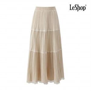 [르샵] 플리츠 레이스 티어드 스커트 (BPCSK008A)