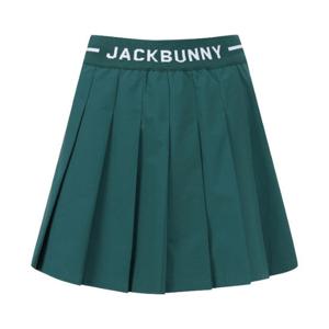 파리게이츠골프스커트 NQC 521E1PNJ21_GN 여성 잭바니 니트 밴딩 플리츠 큐롯 스커트