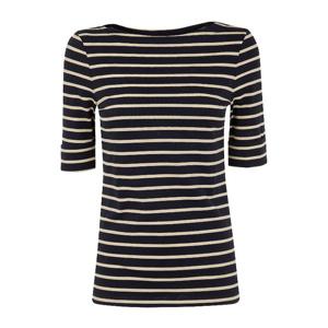 랄프로렌 스트라이프 크루넥 슬림 티셔츠 200980044 002