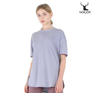 녹족 요가복 필라테스복 아이비 루즈핏 반팔티 도브