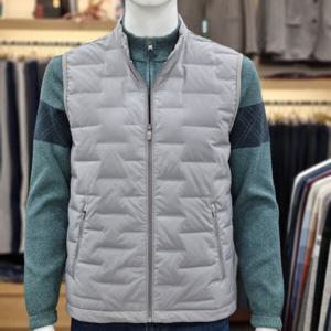 [크로커다일남성]겨울신상 무봉제 구스다운 조끼CDAAAMV9819956_