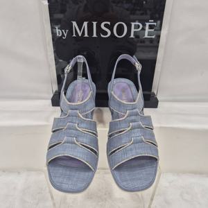 [미소페]By미소페 라이트 웨지 스트랩 샌들 112HH424PH012 NAVY