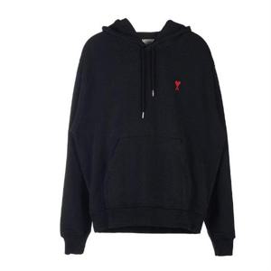 (쏘카라멜울산)23SS 아미 공용 하트로고자수 후드티셔츠 USW200 730 491