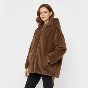 막스마라 올리비아 리버시블 알파카 믹스 후드 패딩 여성 자켓 2529486105 026 OLIVIA