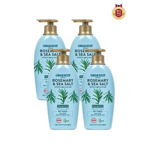 [온더바디]오가니스트 로즈마리 딥클렌징 샴푸 500ML x 4개