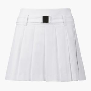M 데상트골프스커트 GQC DQ12WFSK31-BWTG 여성 플리츠 벨티드 스커트 / Bright White
