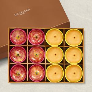 [메이필드호텔]골든후르츠 사과&배 혼합세트 A 12입/6.3kg