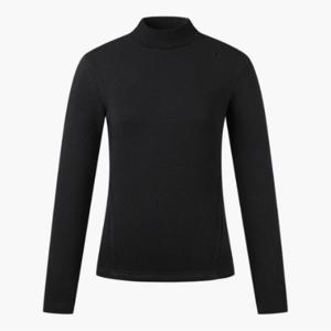 M 데상트골프웨어 GQC DO42WFTLO2-BLKG 여성 하이넥 기모 티셔츠