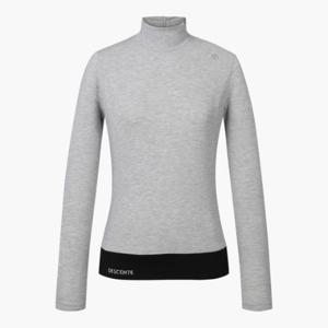 데상트골프웨어 JQS DP12WFTL21-MLGG 여성 넥트임 긴팔 티셔츠 / MLGG