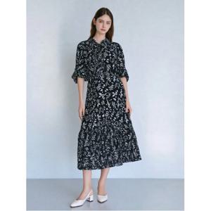 [아날도바시니](아날도바시니) 플로랄 쉬폰 원피스(AX06OP25M)