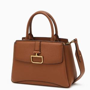 [닥스] 브라운 버클장식 소가죽 토트백 DCBA5E834W2