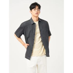 [빈폴멘] 아우터형 데님 셔츠  애쉬 (BC5465C854)