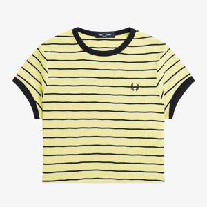 [공식][Womens] 스트라이프 립 티셔츠 - 챔피언스골드 AFPF2519191-X83