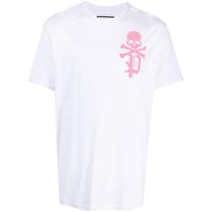 25 FW 필립플레인 스컬 앤 본 라운드 넥 티셔츠 AACCMTK6616PJY002N TP432221228