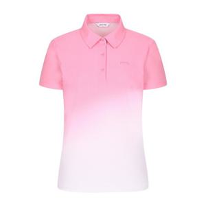 [핑골프]양말증정여성 그라데이션 카라 반팔 티셔츠 (121E2TO552)