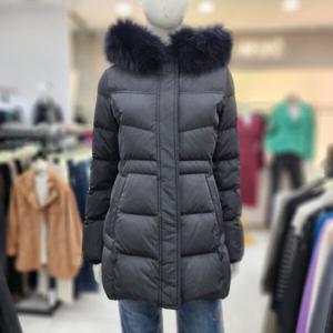 [조이너스]여성 캐주얼 24신상 누빔 패딩 점퍼 거위털 하프 JEW1