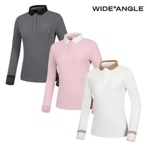 [와이드앵글] WWU24271 CO 와글 포켓 포인트 폴로 티셔츠