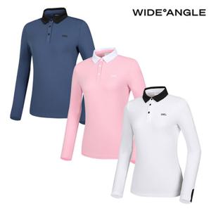 [와이드앵글] WWU24211 TO 컬러 티핑 폴로 티셔츠