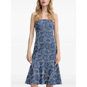 25 FW 게스 플로럴 레이스 스트랩리스 드레스 W5GK0RWGSU0 TP442196505