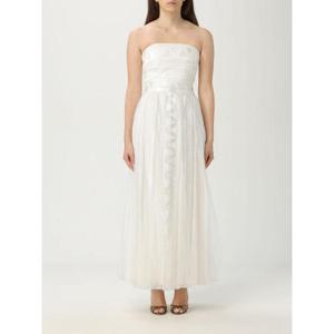 에르마노 설비노 롱 원피스 D46EQ042EN5 MF249 White