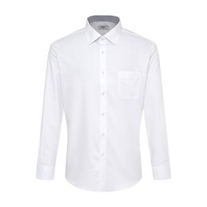 [레노마(셔츠)]텐셀 스판 쟈가드 클래식셔츠 긴소매 일반핏 RNFSG1004WH