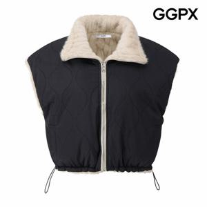 [GGPX] 페이크 퍼 퀼팅 리버시블 베스트 (GPAVT005F)