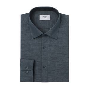 [레노마(셔츠)]카치온 배색 솔리드 긴소매 슬림핏셔츠 RPSSL0107DN