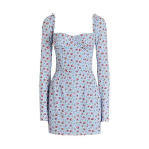 돌체앤가바나 긴소매 플로럴 드레스 F60HVTFSA79