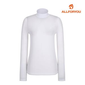 [올포유] 여성 하프넥 베이스레이어 티셔츠 AWTHM3391-100