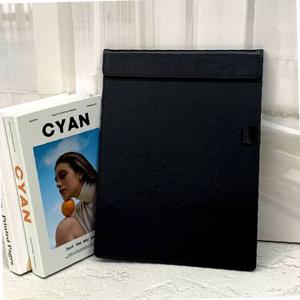 인조 가죽 자석 클립보드 서류판 블랙 A4 결재판 메뉴판 판떼기