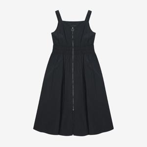 [베스띠벨리]집업 뷔스티에 셔링 원피스 BKOAD2505