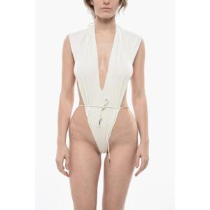 생로랑 원피스 수영복 783574Y37PG9078 White