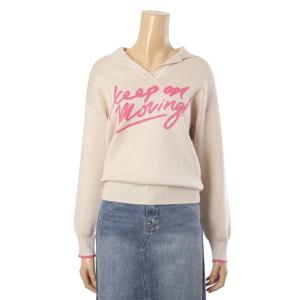 [페이지플린]세라 카라 레터링 니트 (F4AKN005)