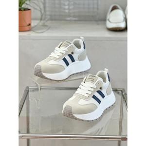 노튼 세이브존06 에이트 배색 라인 키높이 스니커즈 5cm 2Na0J28