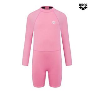 아레나 다이브 여아 4부 슈트 A5BG1GI01 PNK