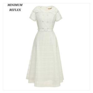 [미니멈]MD 체크 더블 플레어원피스 MD MYBGWO4220 Z_CJ