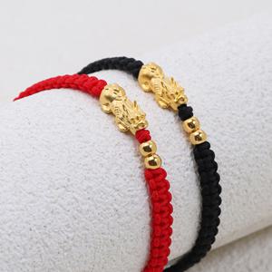 [골드모아] 순금 비휴 팔찌 [무광 비휴 더블볼]