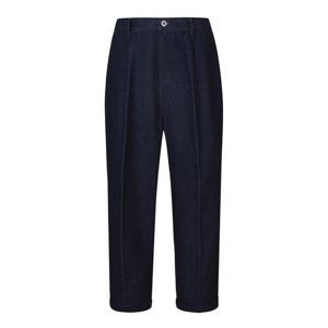 [지이크]투 턱 롤업 볼륨 와이드 생지 데님 남자 청바지 (PHFAH4203)