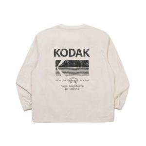 [코닥]코닥 빈티지 로고 긴팔 피스테 K6123LWTE1IVR