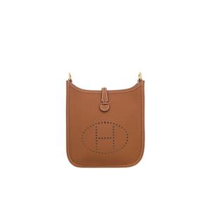 [엘러브] 에르메스 미니에블린TPM 카멜골드 금장 K각인 6HB0057