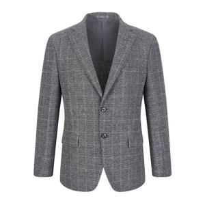 [트레몰로][TREMOLO] 그레이 체크 V종강 자켓_TGBFF3S2231