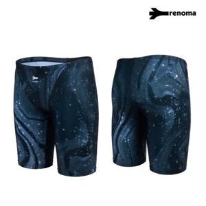 [레노마] 남성 마블링 4부 실내수영복 MS2G809_폴리백증