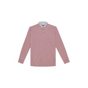 [BY파크랜드][오스틴리드]핑크 헨리넥 레이어드 티셔츠-A1TL2310