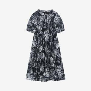 베스띠벨리 세이브존04 플라워 프린팅 반팔 원피스 BKOAG25620