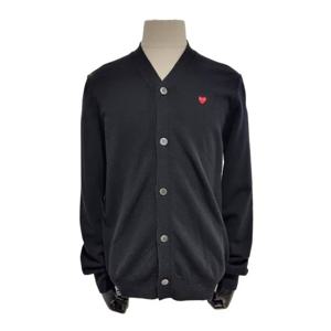 [꼼데가르송(잡화)]AX/AZ-N080-051(스몰하트 브이넥 가디건)