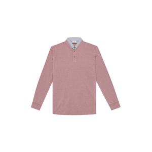 [BY파크랜드][오스틴리드]핑크 헨리넥 레이어드 티셔츠-A1TB2310