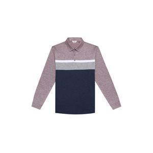 [BY파크랜드][오스틴리드]퍼플 면블럭 티셔츠-A1TL2310431A