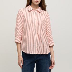 [요하넥스]린넨블렌드 스트라이프 셔츠 GZ5C9B100